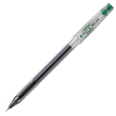 Bolígrafo PILOT G-TEC-C4 verde gel punta aguja