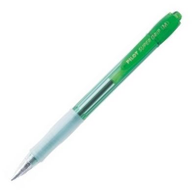 Boligrafo PILOT Supergrip G neon verde 1 mm