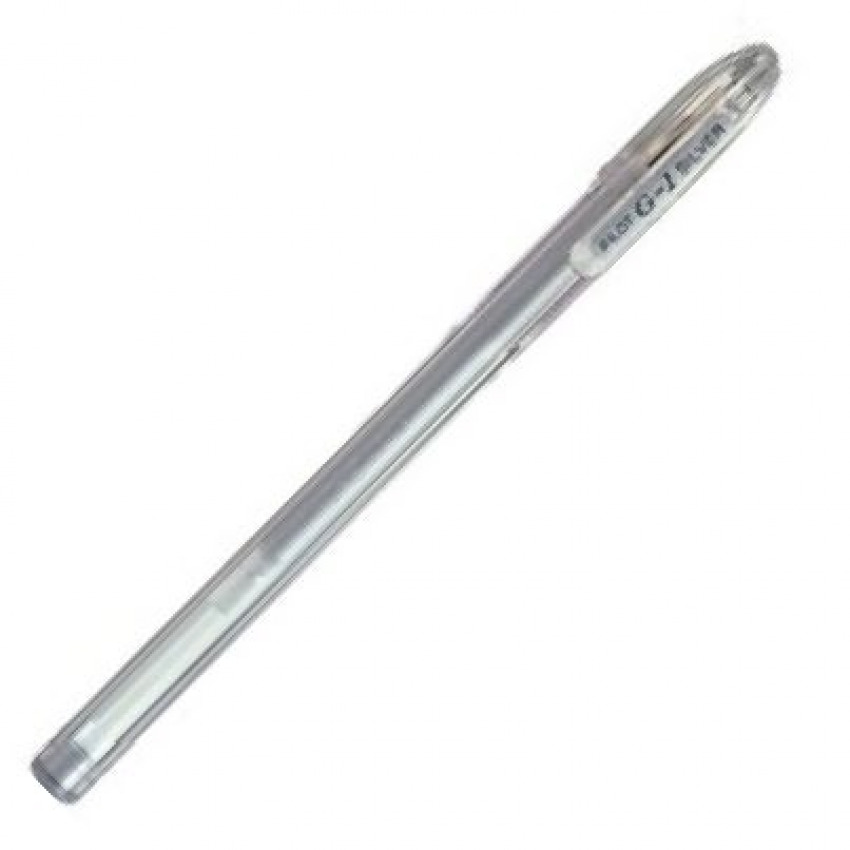 Bolígrafo PILOT plata G-1 punta 0,7 mm. Tinta metálica