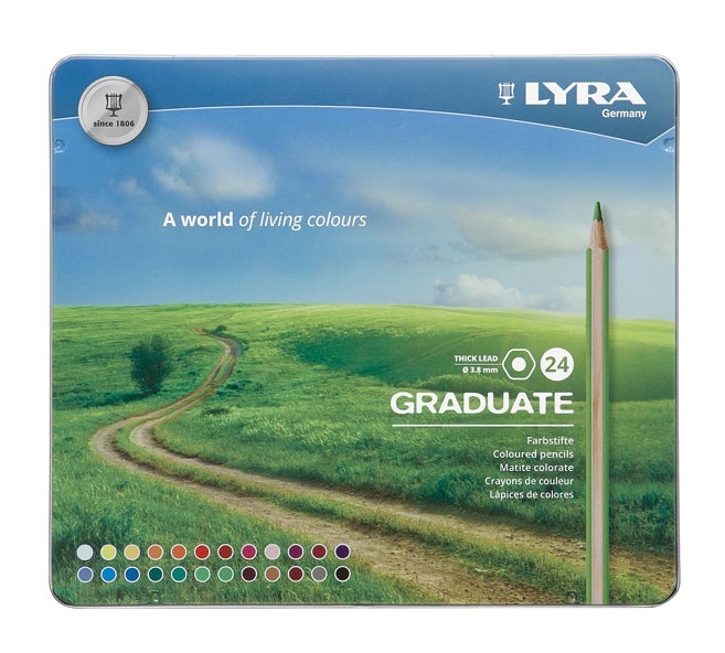 Lyra Graduate Lápices de colores 24 unidades