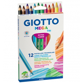 Giotto mega tri. lápices de colores