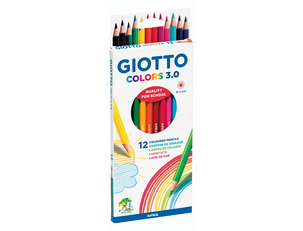 Giotto colores 3.0 caja de 12