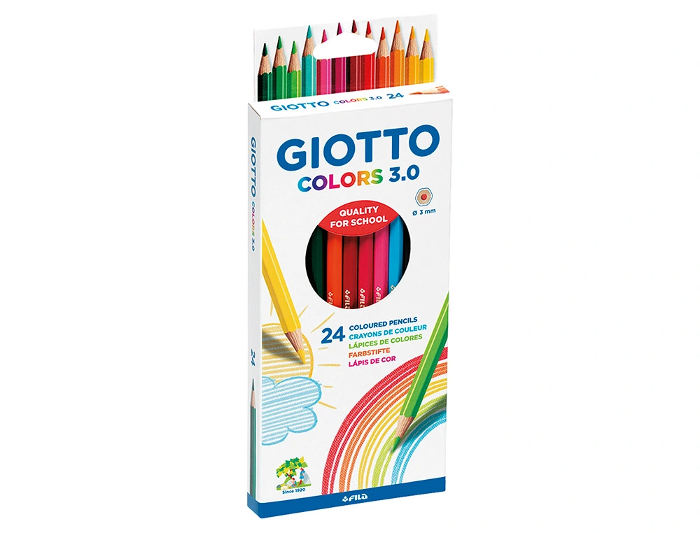 Giotto colores 3.0 caja de 24